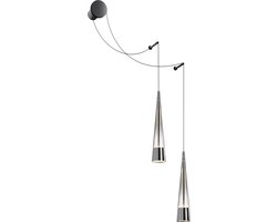 Maytoni - Wandlamp Sintesi - Chroom