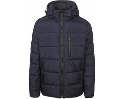 McGregor Jas Hooded Puffer Navy - Maat M - Heren - Winterjassen
