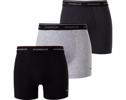 McGregor New York onderbroeken Heren | Maat L | 3-pack Boxershorts | Grijs