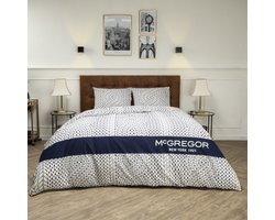 McGregor Roosevelt - Blauw Dekbedovertrek