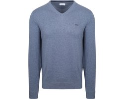 McGregor Trui Merinowol V-Hals Vintage Blauw - Maat L - Heren - Pullovers