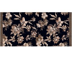 MD Entree - Design mat - Universal - Autumn Flowers - Vloerkleed - Antislip - Machine wasbaar - 67 x 150 cm