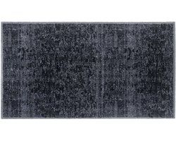 MD Entree - Design mat - Universal - Velvet Anthra - Vloerkleed - Antislip - Machine wasbaar - 67 x 120 cm