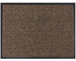 MD Entree - Deurmat - Scrapa - Beige - Vloerkleed - Met antislip - Wasbaar- Vocht absorberend - Hoge dichtheid 400gr/m2 - 90 x 150 cm