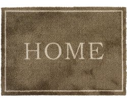 MD-Entree vloerkleed/deurmat Soft&Deco home taupe 50 x 70 cm
