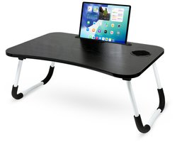 MDO - Bedtafel - Laptoptafel - Bank tafeltje - Ontbijttafeltje - Zwart