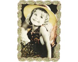 Meander - Fotolijst - Strass - Groen / Goud - 10 x 15 cm