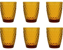 Médard de Noblat - Diamond - Glas 22 cl - Geel - 6 delig