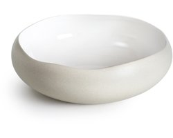 Medard de Noblat - Oslo White - Schaal 22 x 22 x 7.8 cm - Stoneware