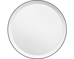 Médard de Noblat - Yaka Black - Dessertbord 21.5 cm - Porcelein