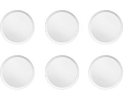 Médard de Noblat - Yaka White - Dessertbord 21.5 cm - 6 delig - Porcelein