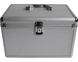 MediaRange BOX75 CD-doosje Opbergdoos 200 schijven Zilver