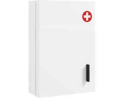 Medicijnkastje - Afsluitbaar - 6 Planken - Voor Keuken En Hal