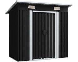 Medina Tuinschuur staal antraciet