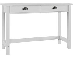 Medina Wandtafel Hill Range met 2 lades 110x45x74 cm grenenhout