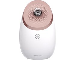 medisana DS 600 - Gezichtssauna nano-ionisch wit en rosÃ©goudkleurig