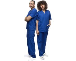 Medische Werkkleding Set - Uniform Set Kasak - Zorg en Welzijn - Unisex Pasvorm - S tot XXXL - Diverse Kleuren