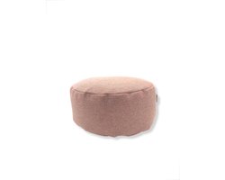 Meditatiekussen Rond - Yoga kussen - Roze - Duurzaam - 100% natuurlijk boekweitkaf— Ritsloos - Handgemaakt