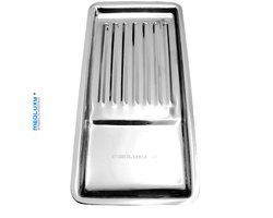 MEDLUXY® Expert - Instrumentenschaal - RVS - afmetingen: 195х90х19 mm - [Professioneel, Stevig, Multifunctioneel, Pedicure Manicure Medische instrumenten schaal, instrumenten dienblad, Tool Tray]