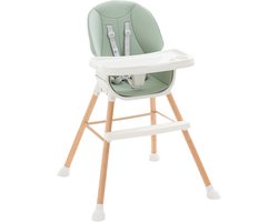 Meegroei Kinderstoel met Eetblad – In Hoogte Verstelbaar – Baby & Peuter – Tissy
