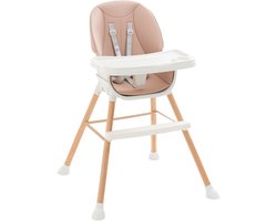 Meegroei Kinderstoel met Eetblad – In Hoogte Verstelbaar – Baby & Peuter – Tissy