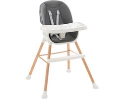 Meegroei Kinderstoel met Eetblad – Kinderstoel - Baby stoel - In Hoogte Verstelbaar – Peuter stoel – Tissy