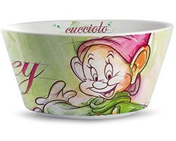 Meerkleurige Kom met Zeven Dwergen