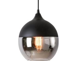 Meeuse-Led - Hanglamp - Zwart - Smokey - Hanglamp Woonkamer - Hanglamp Keuken - Hanglamp slaapkamer - Inclusief lichtbron