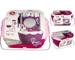 Mega Creative - Speelgoed Kaptafel 30-delig - Kapper/Cosmetica