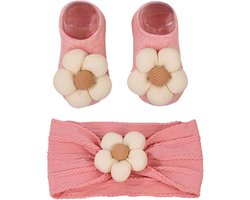 Meisjes Haarbanden - Kinderaccessoires Set - Fotoshoots - Met 3D Bloemen - Gemiddelde Maat - Multicolor