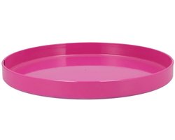 Melamine Dienblad - Fuchsia - 36x36x3 cm - Lichtgewicht -Serveerblad - Decoratieblad