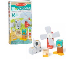 Melissa & Doug – Blockables™ Boerderijdieren – 360° bouwen