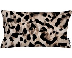 Melli Mello - Most Wanted Sierkussen - 30x50 cm - Velvet - Luipaardprint - Klein