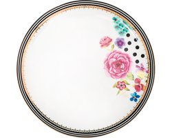 Melli Mello - Nora - Dinerbord 27 cm - Porselein - Bloemenprint - Gouden Rand