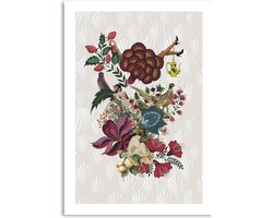 Melli Mello - Vintage art - Wall Art - 70x100cm - Dibond - Woonaccessoire - Wanddecoratie - Kunst - Art - Interieur - Schilderij - Poster