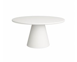 Mello Eetkamertafel rond wit 150 cm