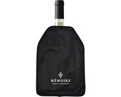 Mémoire® Fresco Wijnkoeler – Actieve Wijnkoeler met Koelelement – Wijnfles Koeler voor Vriezer & Koelkast – Flexibele Wijnkoelhoes – Houdt Wijn Perfect Op Temperatuur – Ideaal Cadeau voor Wijnliefhebbers