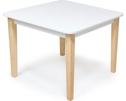 Mentari Kindermeubels: TAFEL 59x59x45,5cm, in hout, in doos, 3-6j