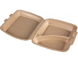 Menubox - Bruin - 2 vaks - 125st. DUURZAAM