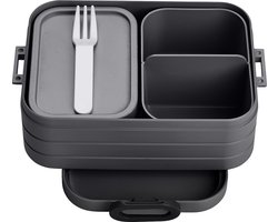 Mepal Bento Lunchbox midi – Broodtrommel - 4 boterhammen - Nordic black