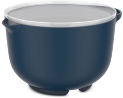 Mepal Beslagkom met deksel Chef it - 1.5 l - Schaal - Magnetron- en vaatwasmachinebestendig - Bakspullen - Navy