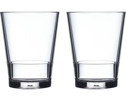 Mepal Glas Flow 200 ml - set van 2 stuks