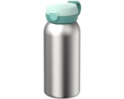Mepal Isoleerfles met flipdop Campus - 500 ml - Waterfles RVS - Lekdicht - Hygiënische deksel - Cool mint