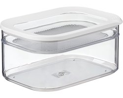 Mepal Koelkastdoos 2-delig Modula - 550 + 2000 ml - Vershouddoos - Bewaar overzichtelijk in de koelkast - White
