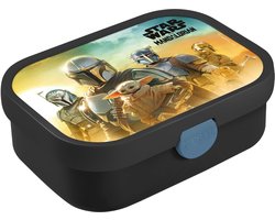 Mepal Lunchbox Campus - 750 ml - Broodtrommel met vakjes voor kinderen - Geschikt voor 4 boterhammen - Star Wars