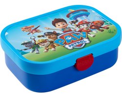 Mepal lunchbox Campus – Broodtrommel met vakjes voor kinderen – Geschikt voor 4 boterhammen – Paw Patrol