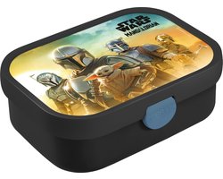 Mepal lunchbox Campus – Broodtrommel met vakjes voor kinderen – Geschikt voor 4 boterhammen – Star Wars