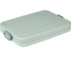Mepal Lunchbox flat – Broodtrommel – 4 boterhammen - Nordic sage