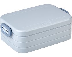 Mepal Lunchbox midi – Broodtrommel - 4 boterhammen - Nordic blue