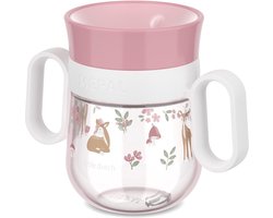 Mepal Mio 360° drinkbeker Little Dutch - 200 ml - Makkelijk vast te houden - Kinderservies - Fairy Garden